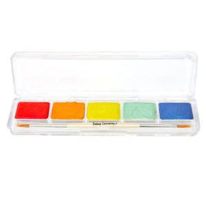 Edible Metallic Water-Activated Food Paint Palette, 5 Gold Glitter Shimmering Colors Food Pen